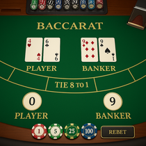 Spybet - Baccarat Table Game - Online Casino