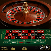 Spybet - Roulette Table Game - Online Casino